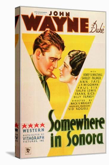 Somewhere in Sonora, 1933-null-Stretched Canvas