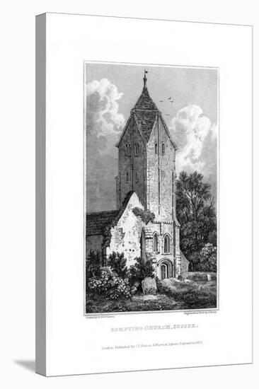 Sompting Church, Sussex, 1829-J Shury-Premier Image Canvas