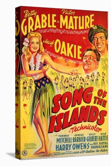 Song of the Islands, 1942-null-Stretched Canvas