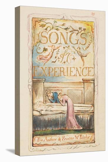 Songs of Experience: Title page, c.1825-William Blake-Premier Image Canvas