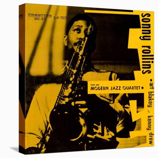 Sonny Rollins - Sonny Rollins with the Modern Jazz Quartet-null-Stretched Canvas
