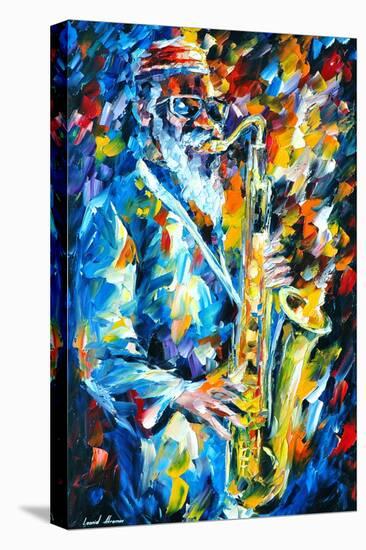 Sonny Rollins-Leonid Afremov-Stretched Canvas