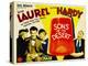 Sons of the Desert, Mae Busch, Stan Laurel, Dorothy Christy, Oliver Hardy, 1933-null-Stretched Canvas