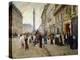 Sortie des ouvrières de la maison Paquin, rue de la Paix, vers 1902-Jean Béraud-Premier Image Canvas