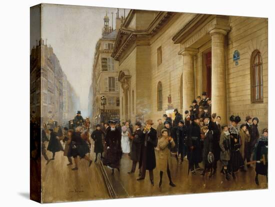 Sortie du lycée Condorcet-Jean Béraud-Premier Image Canvas