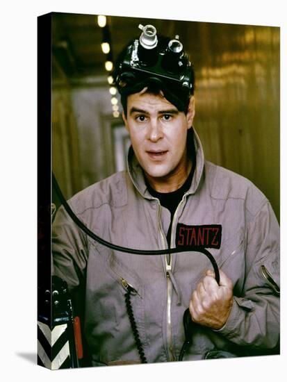 SOS Fantomes Ghostbusters by IvanReitman with Dan Aykroyd, 1984 (photo)-null-Stretched Canvas