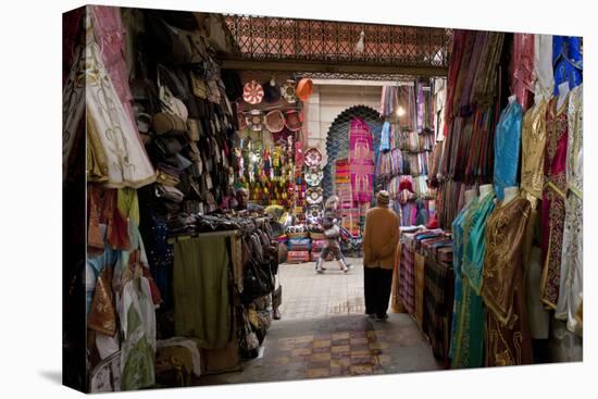 Souk, Marrakech, Morocco-Peter Adams-Premier Image Canvas