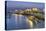 Souk Shark Mall and Kuwait Harbour, Illuminated at Dusk, Kuwait City, Kuwait, Middle East-Gavin-Premier Image Canvas