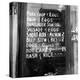 Soul Food; Menu in the Window of a Restaurant, Detroit, Michigan, 1940-null-Stretched Canvas
