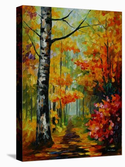 Soul time-Leonid Afremov-Stretched Canvas