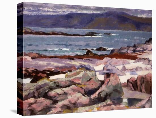 Sound of Iona, the Burg from the North Shore-Francis Campbell Boileau Cadell-Premier Image Canvas