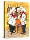 Soup Chefs-Jerianne Van Dijk-Stretched Canvas