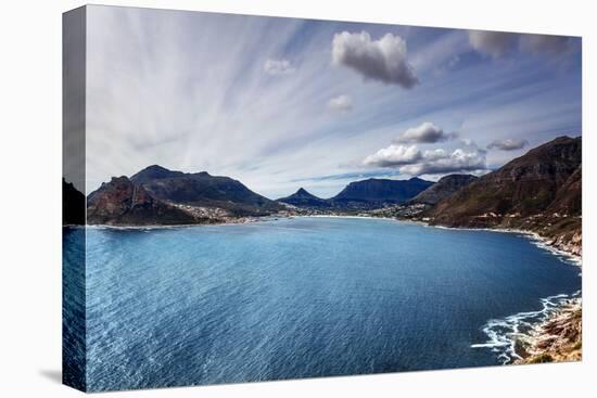 South Africa Bay View, Panoramic Landscape of Capetown, Aerial View on Atlantic Sea, Majestic Scene-Anna Omelchenko-Premier Image Canvas