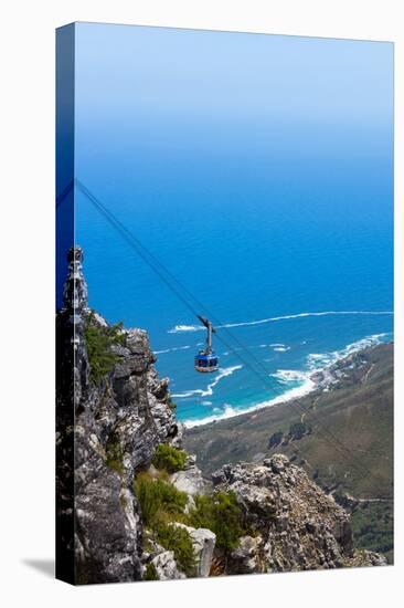 South Africa, Cape Town, View from the Table Mountain, Cableway-Catharina Lux-Premier Image Canvas