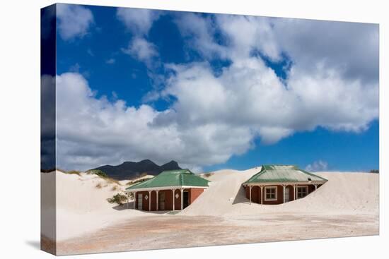 South Africa, Houtbay, in Sand Sinking Houses-Catharina Lux-Premier Image Canvas