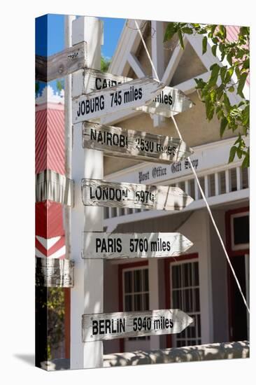 South Africa, Matjiesfontein, Signpost-Catharina Lux-Premier Image Canvas