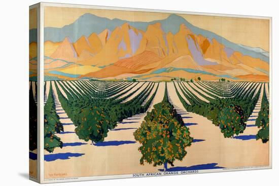 South African Orange Orchards, from the Series 'Summer's Oranges from South Africa'-Guy Kortright-Premier Image Canvas