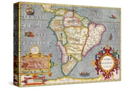 South America America Meridionalis From The Atlas Of Gerardus Mercator 1633 1936 Giclee Print Gerardus Mercator Art Com