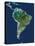 South America, Satellite Image-PLANETOBSERVER-Premier Image Canvas