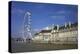 South Bank, London Eye, County Hall Along the Thames River, London, England-Marilyn Parver-Premier Image Canvas