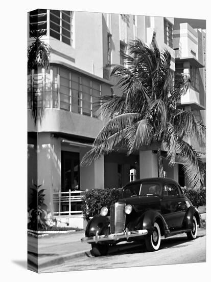 South Beach Art Deco, Miami, Florida-George Oze-Premier Image Canvas