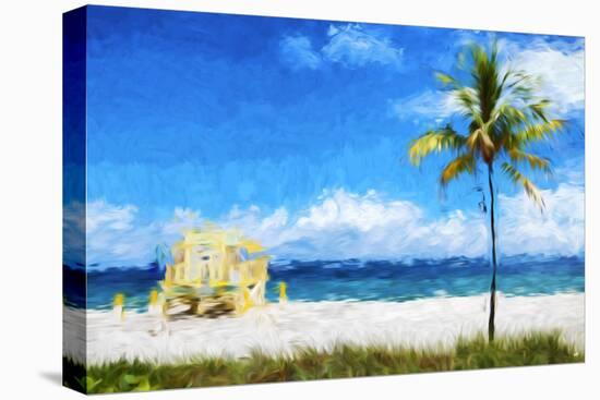 South Beach Miami I - In the Style of Oil Painting-Philippe Hugonnard-Premier Image Canvas