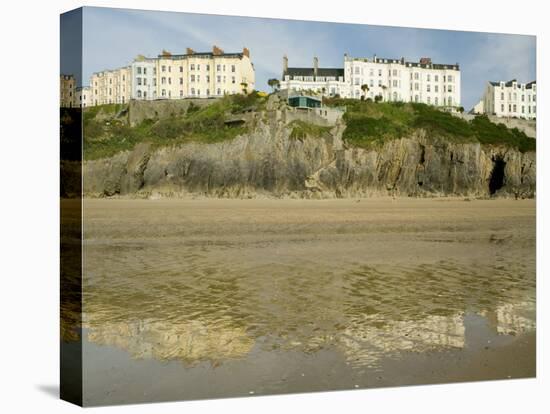 South Beach, Tenby, Pembrokeshire, Wales, United Kingdom, Europe-Richardson Rolf-Premier Image Canvas