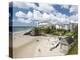 South Beach, Tenby, Pembrokeshire, Wales, United Kingdom, Europe-David Clapp-Premier Image Canvas