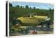 South Bend, Indiana - Largest Car in World, Studebaker Proving Grounds-Lantern Press-Stretched Canvas