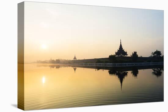 South East Asia, Myanmar, Mandalay, Mandalay Palace-Christian Kober-Premier Image Canvas