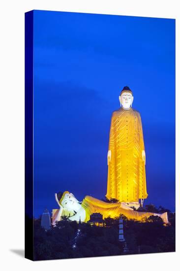 South East Asia, Myanmar, Monywa, Bodhi Tataung, Largest Buddha Statue in the World-Christian Kober-Premier Image Canvas