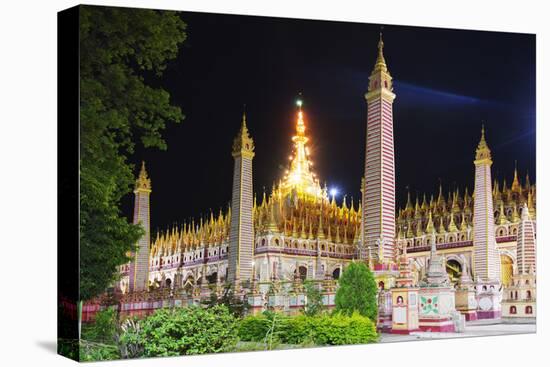 South East Asia, Myanmar, Monywa, Thanboddhay Paya Temple-Christian Kober-Premier Image Canvas