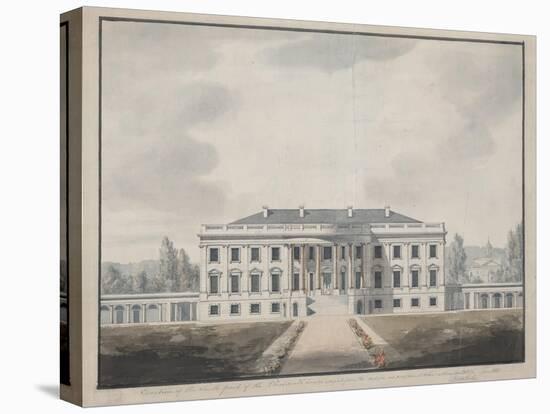 South Front Elevation of the White House-null-Premier Image Canvas