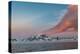 South Georgia Island. Landscape of curved orange cloud at sunrise-Howie Garber-Premier Image Canvas