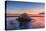 South Georgia Island, St. Andrew's Bay. Elephant Seal in Beach Surf at Sunrise-Jaynes Gallery-Premier Image Canvas