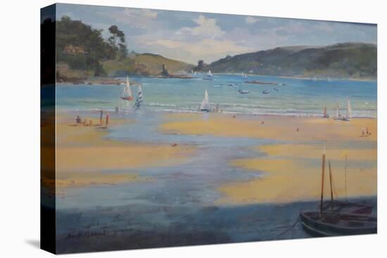 South Sands Beach, Salcombe, 2016-Jennifer Wright-Premier Image Canvas