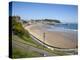 South Sands from the Cliff Top, Scarborough, North Yorkshire, Yorkshire, England, UK, Europe-Mark Sunderland-Premier Image Canvas