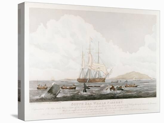 South Sea Whale Fishery, 1825-John Huggins-Premier Image Canvas