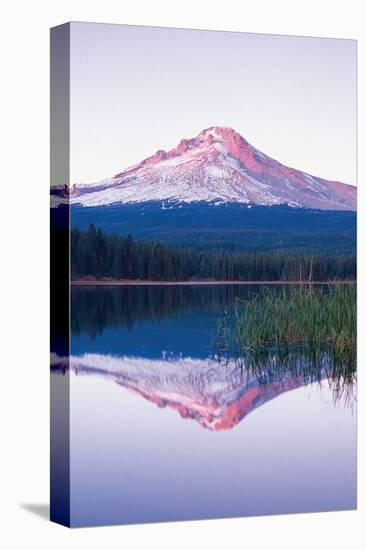 South Sister Mountain Oregon-null-Stretched Canvas