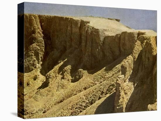 South slope of a royal burial ground, Egypt-English Photographer-Premier Image Canvas