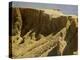 South slope of a royal burial ground, Egypt-English Photographer-Premier Image Canvas