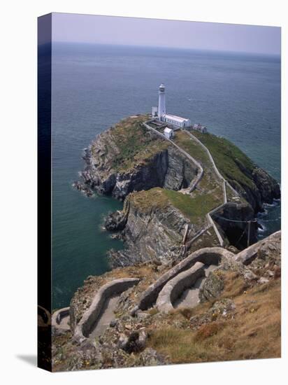 South Stack Lighthouse on the Western Tip of Holy Island, Anglesey-Nigel Blythe-Premier Image Canvas