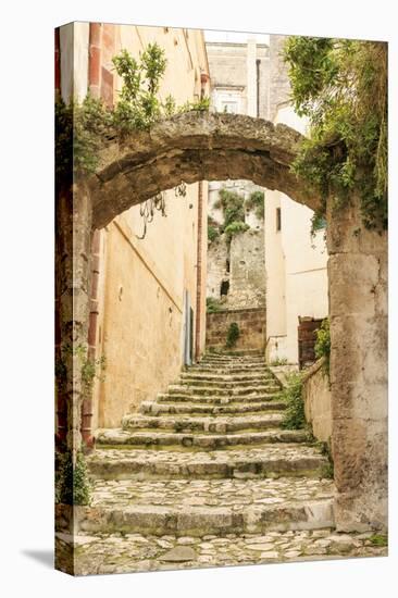 Southern Italy, Basilicata, Province of Matera. Arched pathways.-Emily Wilson-Premier Image Canvas