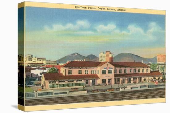 Southern Pacific Depot, Tucson, Arizona-null-Stretched Canvas