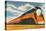 Southern Pacific Streamlined Train, Sunbeam-null-Stretched Canvas