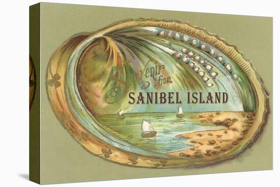 Souvenir from Sanibel Island-null-Stretched Canvas