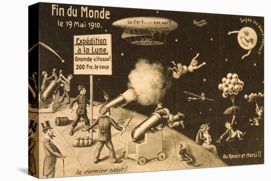 Souvenir Postcard for "La Fin Du Monde"-null-Premier Image Canvas