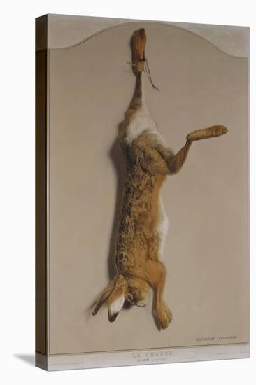 Souvenirs of the Hunt:The Hare; Souvenirs De Chasses: Le Lievre-Edouard Travies-Premier Image Canvas