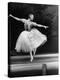 Soviet Ballerina Galina Ulanova Dancing in Title Roll of Ballet "Giselle" at the Bolshoi Theater-Howard Sochurek-Premier Image Canvas