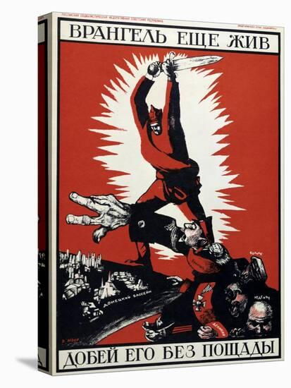 Soviet Political Poster, 1920-Dmitriy Stakhievich Moor-Premier Image Canvas